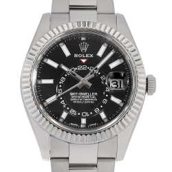 14233 ROLEX（ロレックス） オイスターパーペチュアル ブルー/バー