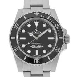 114060 ブラック ROLEX（ロレックス）サブマリーナ ノンデイト 中古