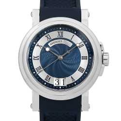 Breguetブレゲ マリーンⅡ 5817 ラバーベルト ブルー　レア　希少 5817BR/Z2/5V8 ブラック Breguet（ブレゲ）マリーンII ラージ