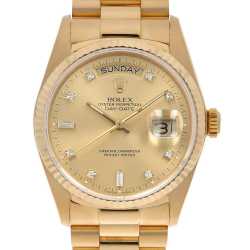 18078 シャンパン ROLEX（ロレックス）デイデイト バーク 中古 | 東京