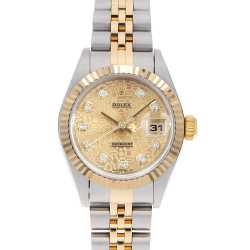 69288 ROLEX（ロレックス） デイトジャスト バークベゼル 12Pダイヤ