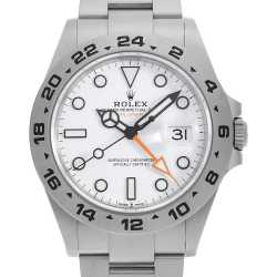 スマートフォン本体 N.marson 中古)ROLEX ロレックス エクスプローラー II 226570 ブラック