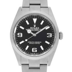 124270 ブラック ROLEX（ロレックス）エクスプローラー36 中古