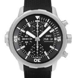 IW379507 ブルー IWC アクアタイマー クロノグラフ ローレウス