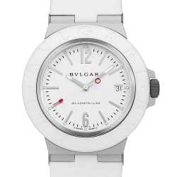 BB40ATGMT(104117) ブラウン BVLGARI（ブルガリ）アルミニウム GMT