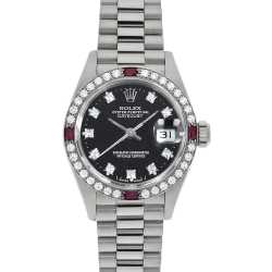 69278G シャンパン ROLEX（ロレックス）デイトジャスト バークベゼル