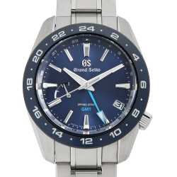 【中古・美品】Grand Seiko GMTスプリングドライブ〈SBGE253〉 楽天市場】グランドセイコー スプリングドライブ GMT SBGE253