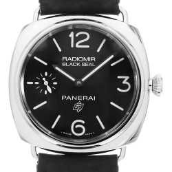 PAM00753 ブラック PANERAI（パネライ）ラジオミール ロゴ 3デイズ 