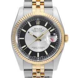 ROLEX ロレックス 腕時計 デイトジャスト L番 シャンパン バー ロレックス デイトジャスト シャンパンバー 18KYG Ref.68278 - 腕時計