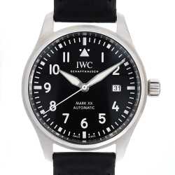 IW328201 ブラック IWC パイロットウォッチ マーク20 マークXX