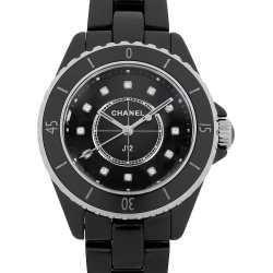 CHANEL j12 ラバー　ブラック J12 ブラック - スイスウォッチ | CHANEL シャネル