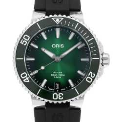 01 733 7730 4134-07 4 24 64EB ブラック Oris（オリス）アクイス