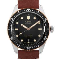 01 400 7772 4054-07 8 20 18 ブラック Oris（オリス）ダイバーズ65