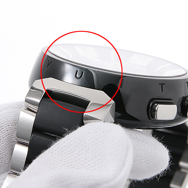 タンブール イン ブラック オートマティック クロノグラフ LV277 Q114K0