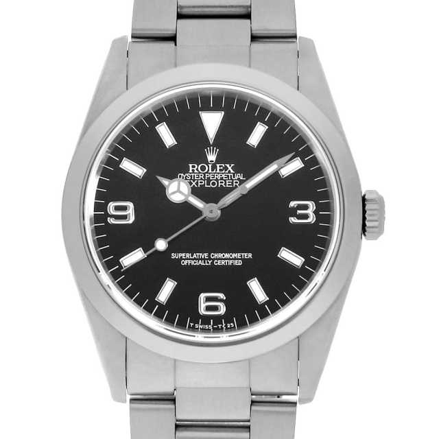ロレックス 14270 エクスプローラー冊子 その他 正規付属品１０点セット 14270 ブラック ROLEX（ロレックス）エクスプローラーI 中古