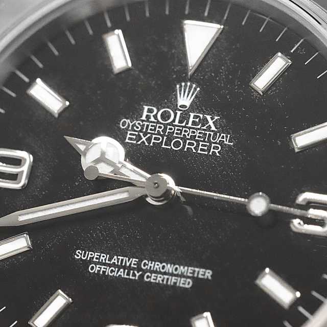 14270 ブラック ROLEX（ロレックス）エクスプローラーI 中古