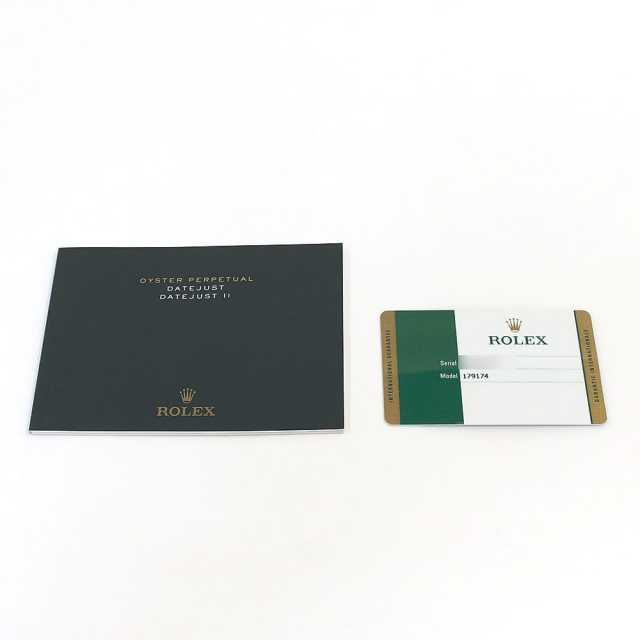 ROLEX ロレックス 179174用 保証書・プライスタグのみ 179174 ピンク ROLEX（ロレックス）デイトジャスト 中古 | 東京・大阪