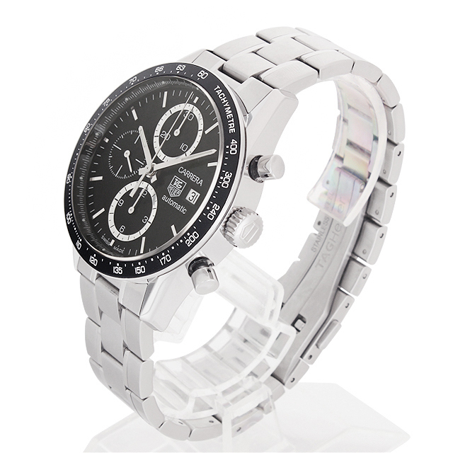 タグホイヤー カレラ タキメーター クロノグラフ CV2010.BA0786 中古 メンズ