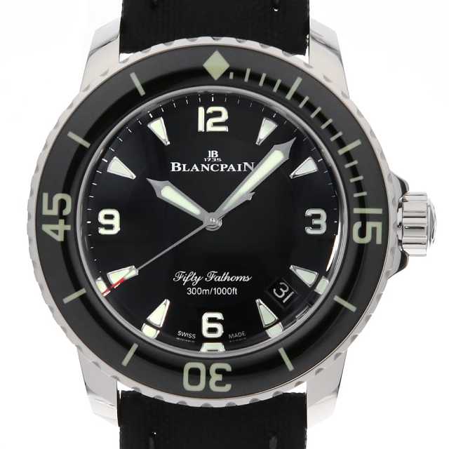 5015-1130-52A ブラック BLANCPAIN（ブランパン）フィフティファゾムス  