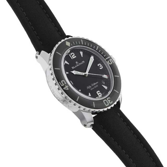 5015-1130-52A ブラック BLANCPAIN（ブランパン）フィフティファゾムス