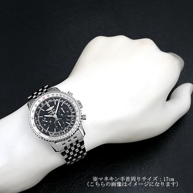 ナビタイマー01 ブラックブラック 日本限定400本 AB01211Y/BE65(AB0121) サブ画像４