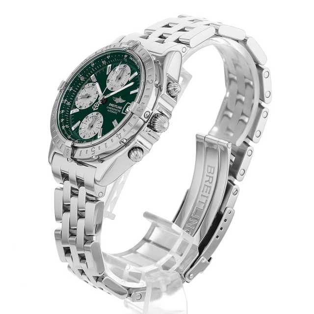 A13348 グリーン BREITLING（ブライトリング）クロノマット 100本限定