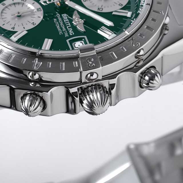 BREITLING AUTOMATIC ブライトリング A13348 グリーン BREITLING（ブライトリング）クロノマット 100本限定