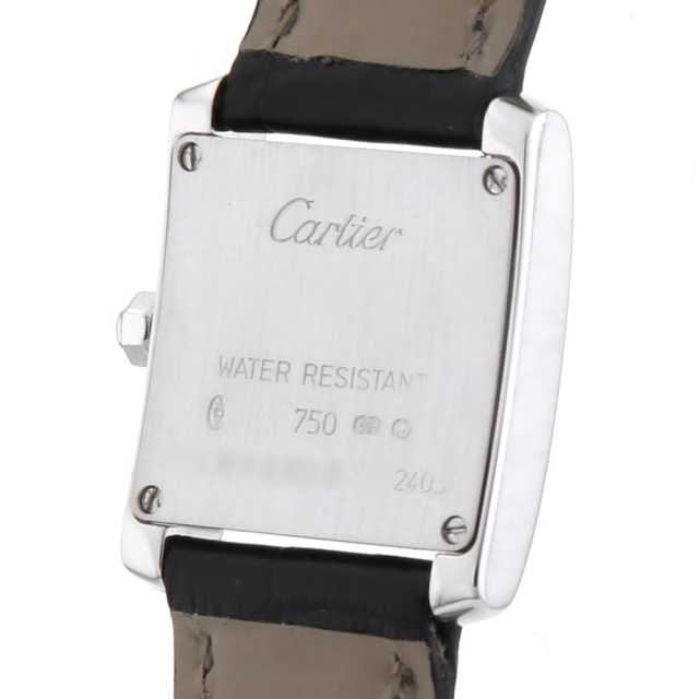 カルティエ タンクフランセーズ WE100231 レディース 中古