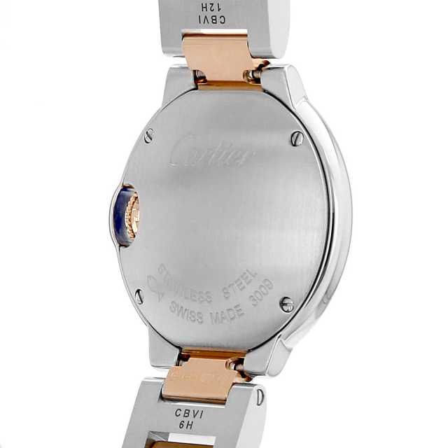W2BB0009 ピンクシェル Cartier（カルティエ）バロンブルー 中古