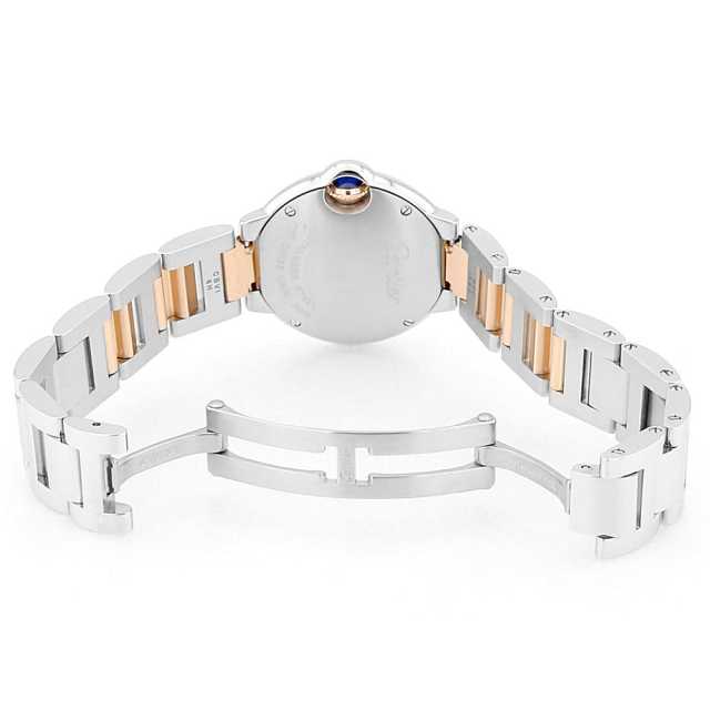 W2BB0009 ピンクシェル Cartier（カルティエ）バロンブルー 中古  