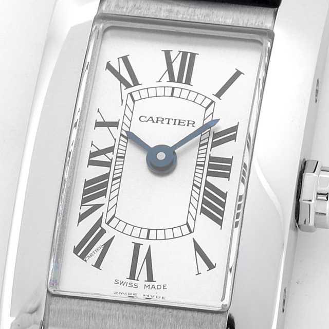 カルティエ タンクアメリカン WSTA0032 レディース 中古