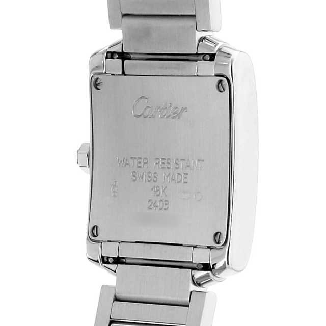 カルティエ タンクフランセーズ WE1002S3 レディース 中古