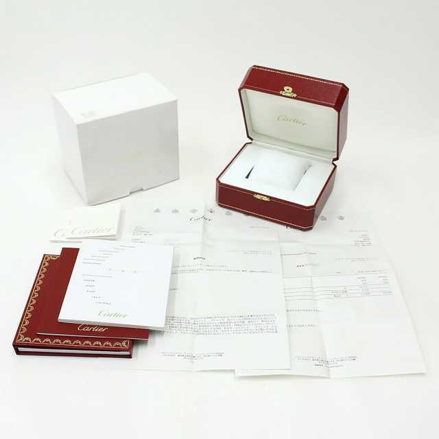 WF3210F3 シルバー Cartier（カルティエ）ミニパンテール ベゼルダイヤ