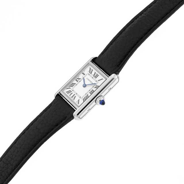 WSTA0042 シルバー Cartier（カルティエ）タンク マスト SM 中古