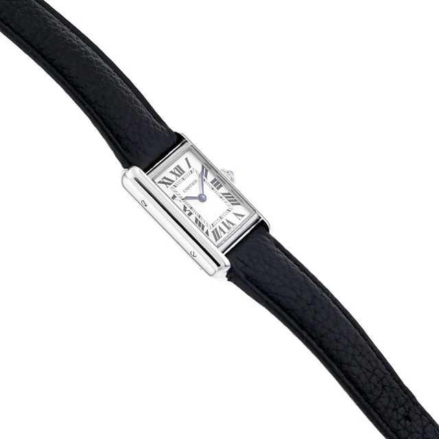 WSTA0042 シルバー Cartier（カルティエ）タンク マスト SM 中古