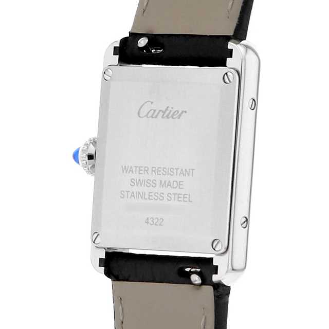 WSTA0042 シルバー Cartier（カルティエ）タンク マスト SM 中古