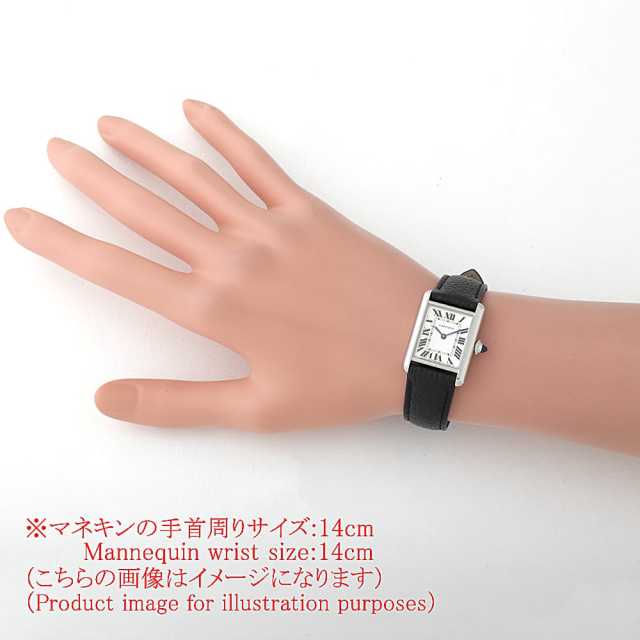 WSTA0042 シルバー Cartier（カルティエ）タンク マスト SM 中古
