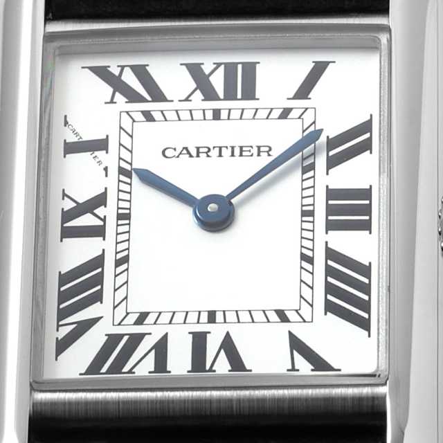 WSTA0042 シルバー Cartier（カルティエ）タンク マスト SM 中古