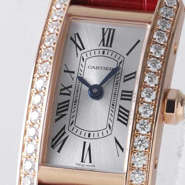 カルティエ タンクアメリカン WJTA0041 レディース 中古