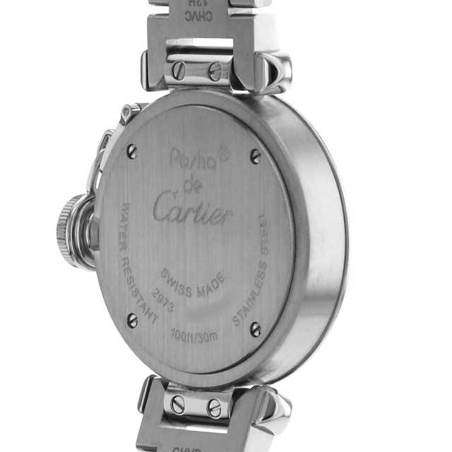 カルティエ パシャ W3140007 レディース 中古