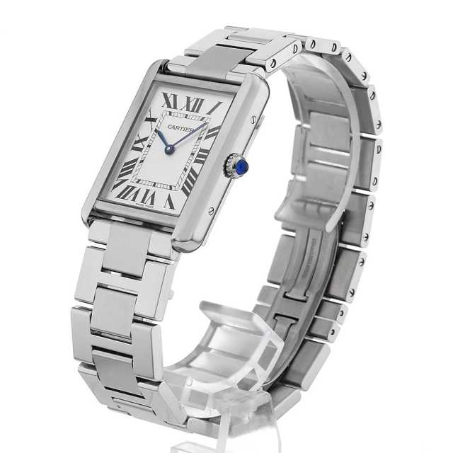 カルティエ タンクソロ W5200014 メンズ 中古
