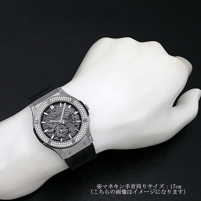 クラシックフュージョン クラシコ ウルトラシン チタニウム ダイヤモンド 515.NX.0170.LR.1104 サブ画像４