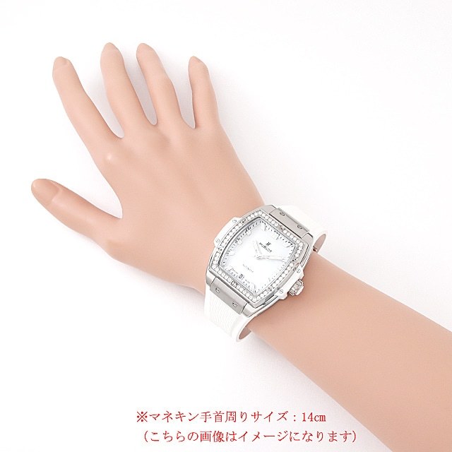 スピリット オブ ビッグバン チタニウム ホワイト ダイヤモンド 665.NE.2010.RW.1204 サブ画像５