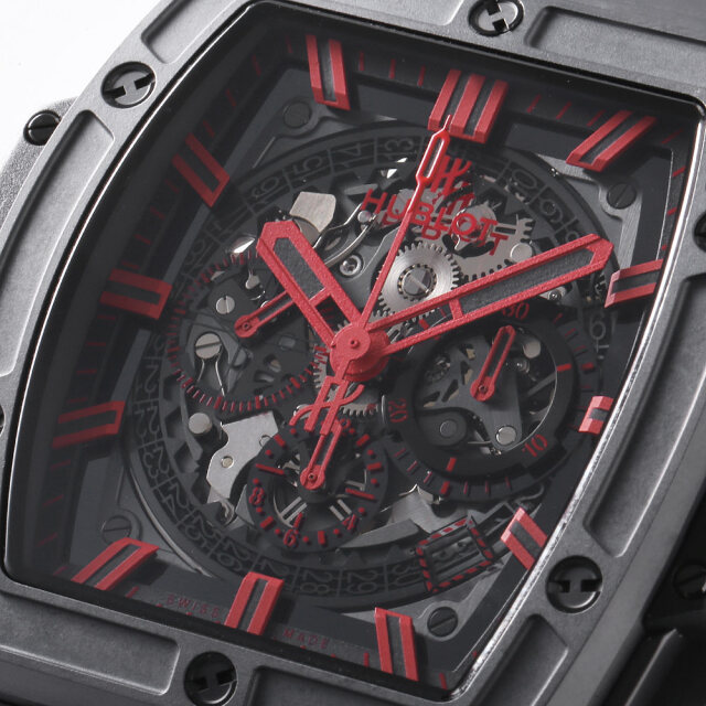 スピリット オブ ビッグバン オールブラックレッド ブティック限定 601.CR.0130.LR サブ画像５