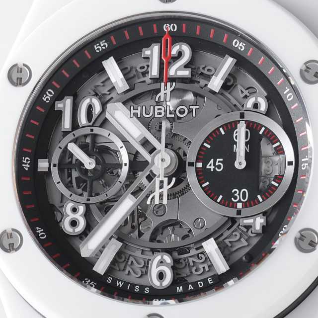 HUBLOT ビッグバン ラバーベルト ホワイト 41mm用 HUBLOT - 本物 新品同 ウブロ 純正品 スピリット オブ