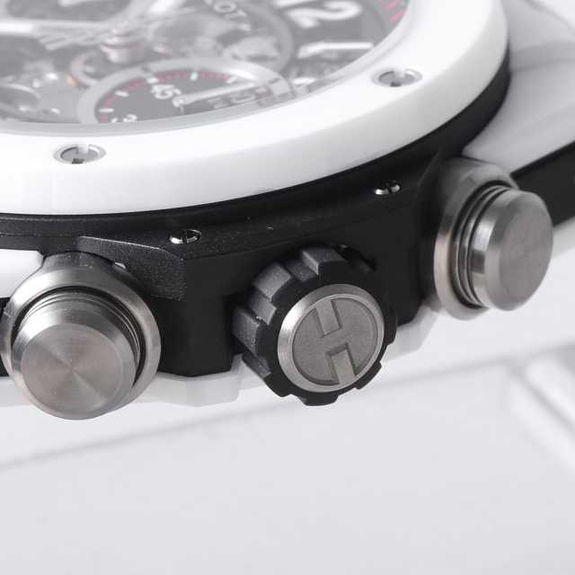 HUBLOT ビッグバンウニコ　ホワイトアリゲーターベルト Big Bang Unico White Ceramic 44 mm | Hublot