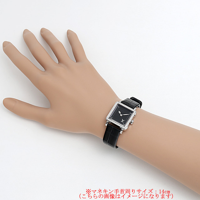 ルイヴィトン アンプリーズPM 23mm Q32M0B レディース 腕時計【Aランク  