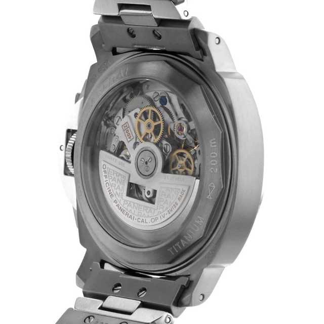 PAM00072 ブラック PANERAI（パネライ）ルミノール クロノグラフ 中古