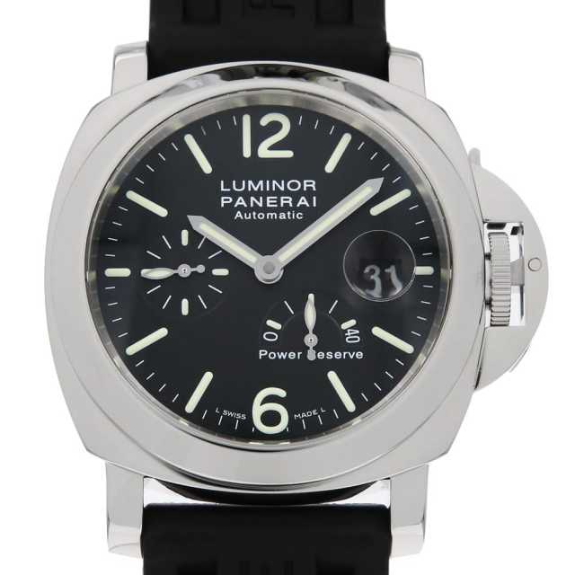 PANERAI LUMINOR 自動巻き時計 PAM00090 PAM00090 ブラック PANERAI（パネライ）ルミノール パワーリザーブ