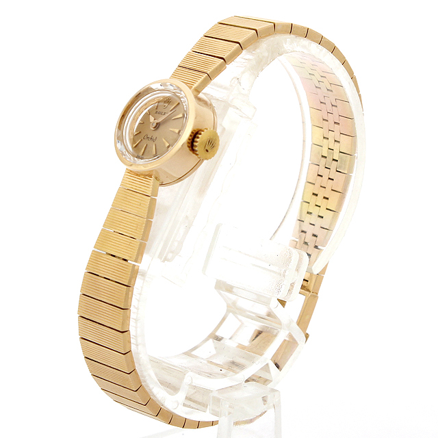 【美品・稼動品】ロレックス ROLEX オーキッド カットガラス 750 手巻き ロレックス ROLEX｜Orchid オーキッド｜手巻き・1966年製